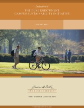 Evaluation of The Duke Endowment Campus Sustainability Initiative