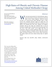 High Rates of Obesity and Chronic Disease Among United Methodist Clergy