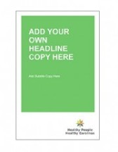 Brochure Template - Healthy People, Healthy Carolinas