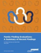 Family Finding Evaluations: A Summary of Recent Findings
