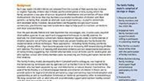 Executive Summary: A Rigorous Evaluation of Family Finding in North Carolina