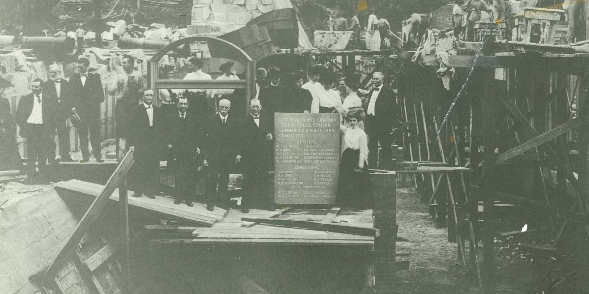 1905 Great Falls Hydro Plant 2 1