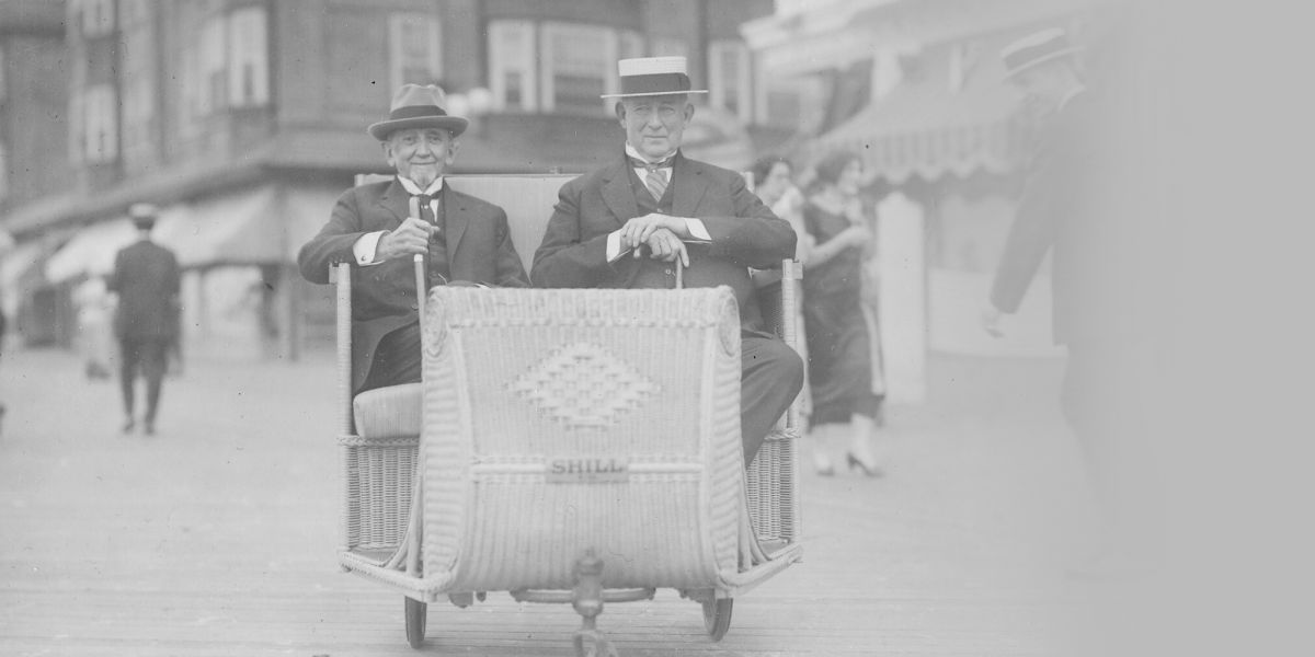 1904 James B Duke Benjamin N Duke in cart 2 1