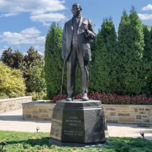 Building art 11 James B Duke Bronze