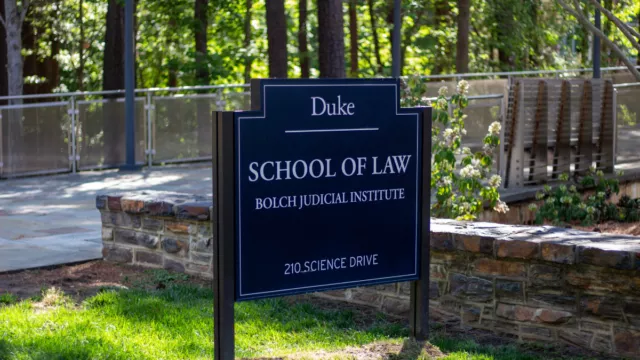 Bolch Judicial Institute Receives $5 million Award from The Duke Endowment
