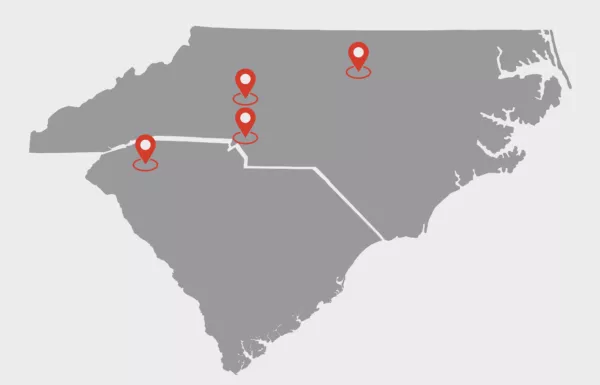 Higher education map