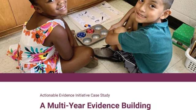A Multi-Year Evidence Building Partnership: The Duke Endowment Summer Literacy Initiative