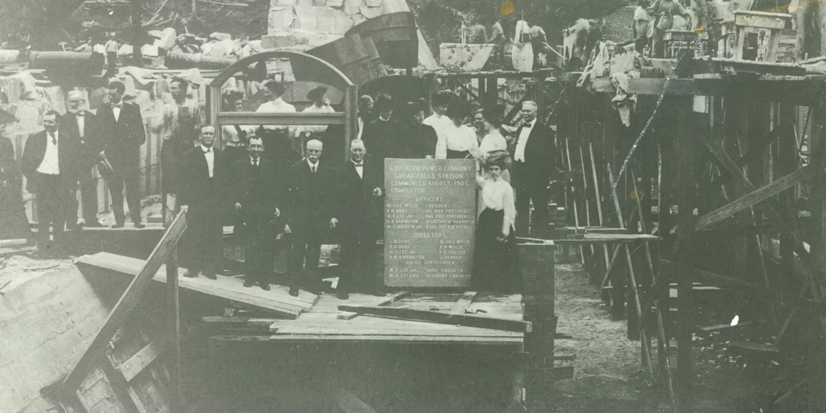 1905 Great Falls Hydro Plant 2 1