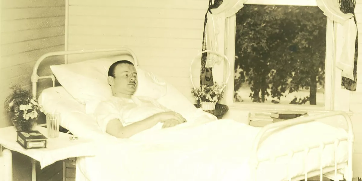 1930 RC patient in bed 2 1