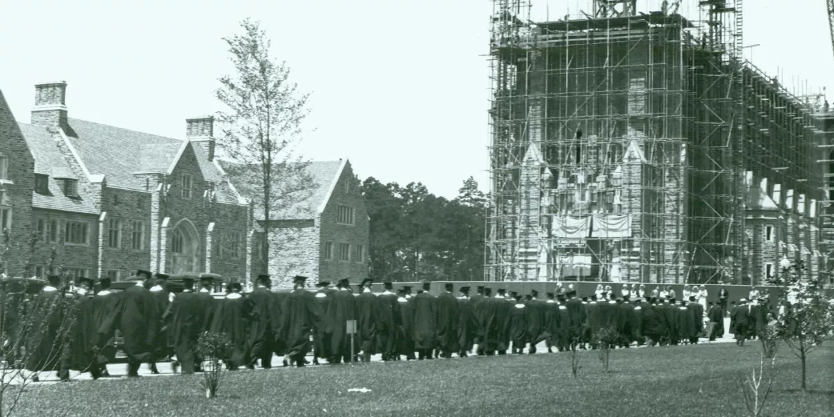1932 Duke Chapel Commencement 1931 2 1